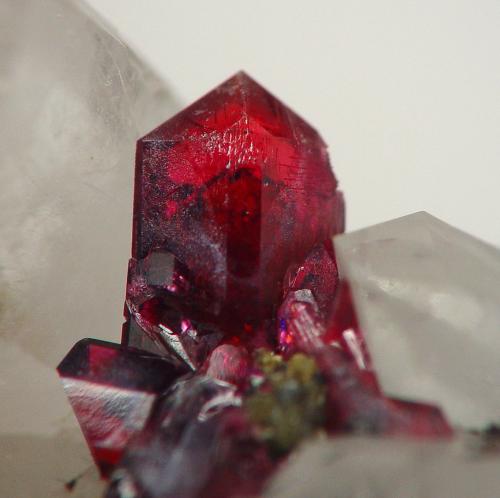 Roselite<br />Mina Cogolla Alta, Belalcázar, Comarca Los Pedroches, Córdoba, Andalucía, España<br />fov 4.2 mm<br /> (Author: Rewitzer Christian)