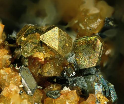 Polydymite<br />Mina Nueva Virginia, Barranco Royo, Lanzuela, Comarca Jiloca, Teruel, Aragón, España<br />fov 3.2 mm<br /> (Author: Rewitzer Christian)