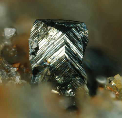 Fülöppite<br />Mina Nueva Virginia, Barranco Royo, Lanzuela, Comarca Jiloca, Teruel, Aragón, España<br />fov 0.9 mm<br /> (Author: Rewitzer Christian)