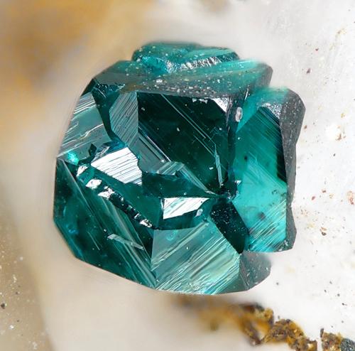 Paratacamite<br />Mina Santa Bárbara, San José, Níjar, Comarca Metropolitana de Almería, Almería, Andalucía, España<br />fov 1.2 mm<br /> (Author: Rewitzer Christian)