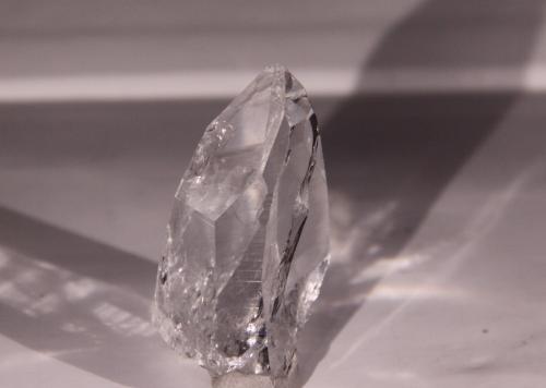 Quartz<br />Mina Peñas Blancas, Municipio San Pablo de Borbur, Cinturón Esmeraldífero Occidental, Departamento Boyacá, Colombia<br />33mm x 52mm x 28mm<br /> (Author: Firmo Espinar)