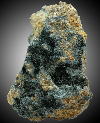 Pumpellyita<br />Cantera Páramo, Cortijo Calvillo, Fuente Camacho, Loja, Comarca Loja, Granada, Andalucía, España<br />52 x 42 x 30 mm.<br /> (Autor: José Luis Zamora)