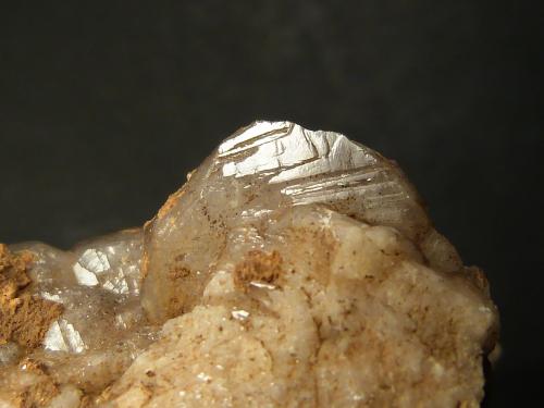 Cuarzo<br />Bailén, Comarca Sierra Morena, Jaén, Andalucía, España<br />3 x 3 x 2 cm.<br /> (Autor: Felipe Abolafia)