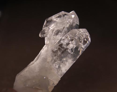 Quartz<br />Municipio Bolívar, Vélez Province, Santander Department, Colombia<br />45mm x 101mm x 32mm<br /> (Author: Firmo Espinar)