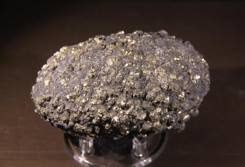 Pyrite<br />Muzo (distrito minero), Cinturón Esmeraldífero Occidental, Departamento Boyacá, Colombia<br />93mm x 52mm x 48mm<br /> (Author: Firmo Espinar)