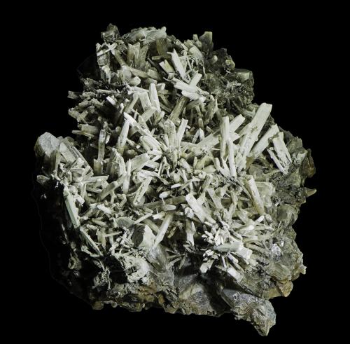 Gypsum<br />Hallein Salt Mine, Dürrnberg, Hallein, Hallein District, Salzburg, Austria<br />120 x 90 x 50<br /> (Author: Rob Schnerr)