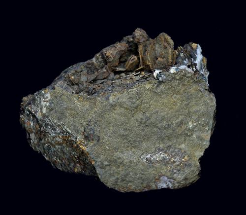 Pirrotita<br />Grupo Minero Concepción, Minas del Peñoncillo, Ojén, Comarca Costa del Sol Occidental, Málaga, Andalucía, España<br />81 x 70 x46 mm<br /> (Autor: Antonio Carmona)