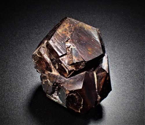 Goethite after Pyrite<br />Wiley Canyon, Lake Mountains, Utah County, Utah, USA<br />54 mm x 41 mm x 34 mm<br /> (Author: Don Lum)