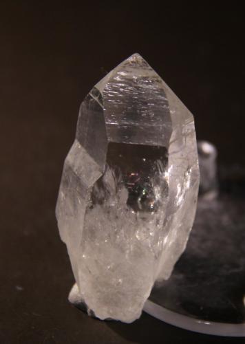 Quartz<br />Muzo (distrito minero), Cinturón Esmeraldífero Occidental, Departamento Boyacá, Colombia<br />24mm x 51mm x 22mm<br /> (Author: Firmo Espinar)