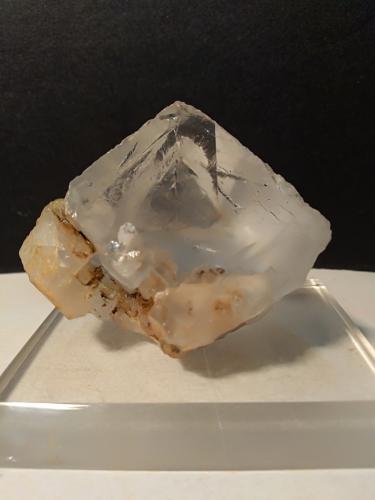 Fluorite<br />Corvara Mine (Rabenstein), Pénnes Valley (Pensertal), Sarentino Valley (Sarn Valley), Bolzano Province, Trentino-Alto Adige (Trentino-Südtirol), Italy<br />48 x 54 mm<br /> (Author: Sante Celiberti)