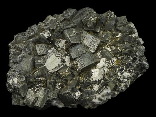 Pyrite<br />Mina Niccioleta, Massa Marittima, Provincia Grosseto, Toscana, Italia<br />175 x 140 x 70 mm<br /> (Author: Rob Schnerr)