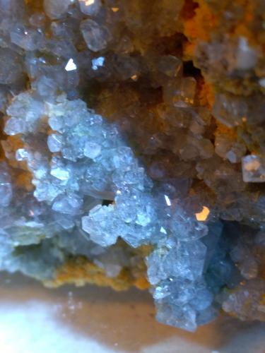 Celestina<br />Niccioleta Mine, Massa Marittima, Grosseto Province, Tuscany, Italy<br />82 x 78 mm<br /> (Autor: Sante Celiberti)