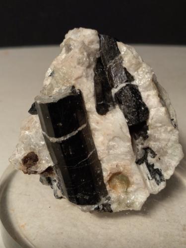 Schorl<br />Piona Peninsula, Colico, Lecco Province, Lombardy/Lombardia, Italy<br />45 x 49 mm<br /> (Author: Sante Celiberti)