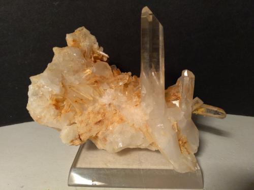 Quartz<br />Arbaz, Challand-Saint-Anselme, Aosta Valley (Val d'Aosta), Italy<br />109 x 72 mm<br /> (Author: Sante Celiberti)