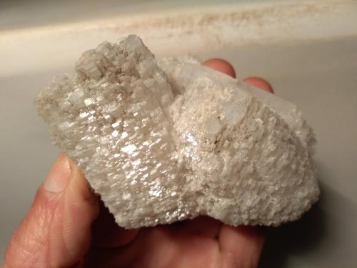 Anhidrita<br />Campiano Mine, Montieri, Grosseto Province, Tuscany, Italy<br />83 x 64 mm<br /> (Autor: Sante Celiberti)