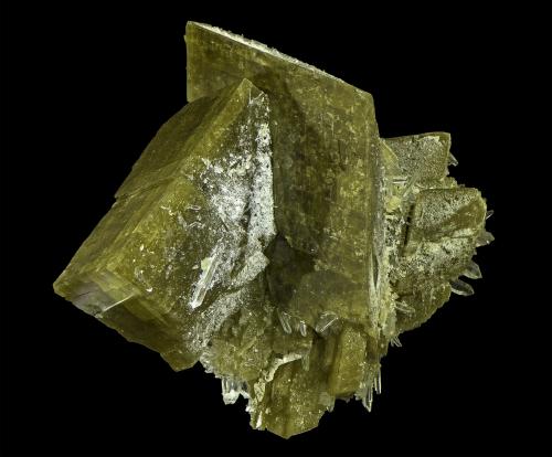 Siderite<br />Mina Mésage, Saint-Pierre-de-Mésage, Vizille, Grenoble, Isère, Auvergne-Rhône-Alpes, Francia<br />65 x 65 x 35 mm<br /> (Author: Rob Schnerr)