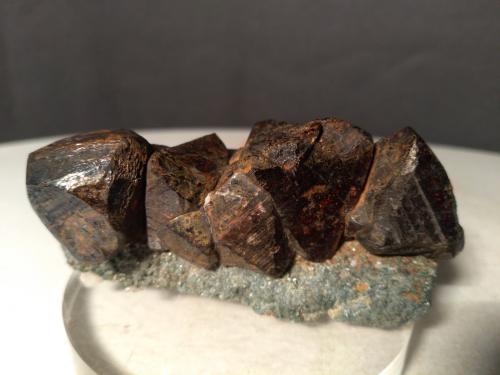 Goethite after Pyrite<br />La Thuile, Aosta Valley (Val d'Aosta), Italy<br />66 x 32,5 mm<br /> (Author: Sante Celiberti)