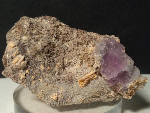 Fluorite<br />Paglio Pignolino Mine, Dossena, Brembana Valley, Bergamo Province, Lombardy/Lombardia, Italy<br />77,5 x 47,5 mm<br /> (Author: Sante Celiberti)