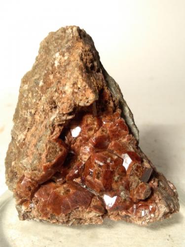 Grossular<br />Premosello Chiovenda, Verbano-Cusio-Ossola Province, Piedmont (Piemonte), Italy<br />60 x 52 mm<br /> (Author: Sante Celiberti)