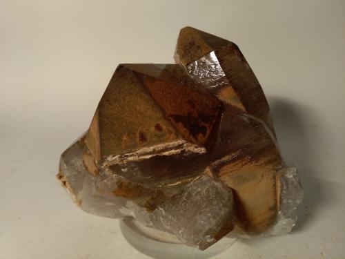 Quartz (variety smoky)<br />Baveno, Maggiore Lake, Verbano-Cusio-Ossola Province, Piedmont (Piemonte), Italy<br />105 x 80 mm<br /> (Author: Sante Celiberti)