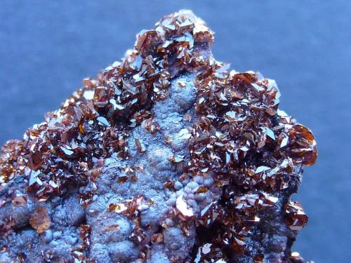 Jarosita<br />Jaroso ravine, Almagrera Range, Cuevas del Almanzora, Comarca Levante Almeriense, Almería, Andalusia, Spain<br />6 x 4 cm. la pieza,  2 cm. el encuadre<br /> (Autor: javier ruiz martin)