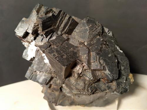 Galena<br />Gavorrano Mine, Gavorrano, Grosseto Province, Tuscany, Italy<br />82 x 72 mm<br /> (Autor: Sante Celiberti)