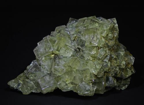 Fluorite<br />Hilton Mine, Scordale, Hilton, North Pennines Orefield, former Westmorland, Cumbria, England / United Kingdom<br />135 x 75 x 75 mm<br /> (Author: Rob Schnerr)