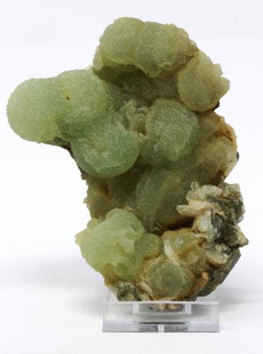 Prehnita<br />Oficarsa Quarry, De las Culebras Hill, Carchelejo, Cárcheles, Comarca Sierra Mágina, Jaén, Andalusia, Spain<br />8,0 x 10,4 cm.<br /> (Autor: Carles)