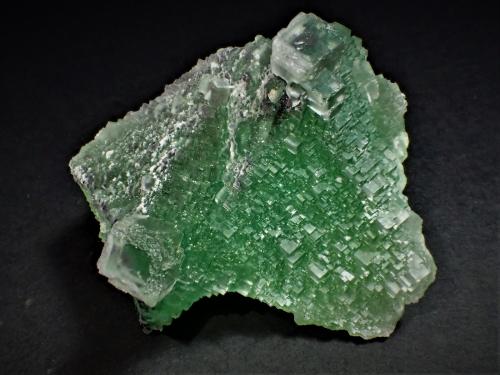 Fluorite, Quartz<br />Xiefang Mine, Ruijin, Ganzhou Prefecture, Jiangxi Province, China<br />82 mm x 66 mm x 50 mm<br /> (Author: Don Lum)