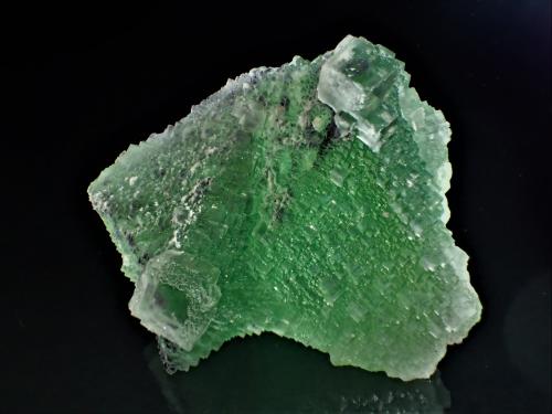 Fluorite, Quartz<br />Xiefang Mine, Ruijin, Ganzhou Prefecture, Jiangxi Province, China<br />82 mm x 66 mm x 50 mm<br /> (Author: Don Lum)