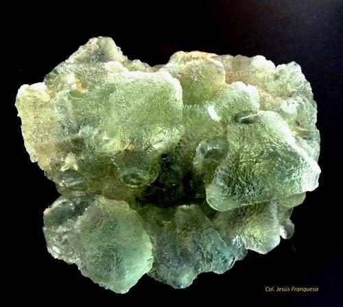 Fluorita.<br />Provincia Anhui, China<br />80x50 mm.<br /> (Autor: Jesus Franquesa Baucells)