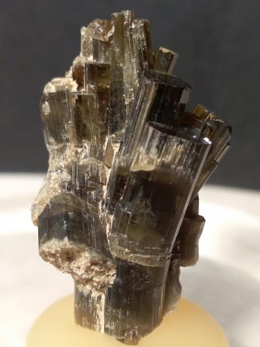 Vesuvianite<br />Bellecombe, Châtillon, Valle de Aosta (Val d'Aosta), Italia<br />29 x 16 mm<br /> (Author: Sante Celiberti)