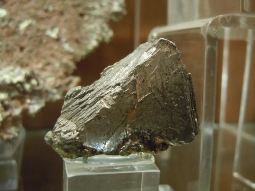 Bismuto<br />Monte Romero Mine, Almonaster la Real, Comarca Sierra de Huelva, Huelva, Andalusia, Spain<br />5 cm.<br /> (Autor: J.L.Carrizo)