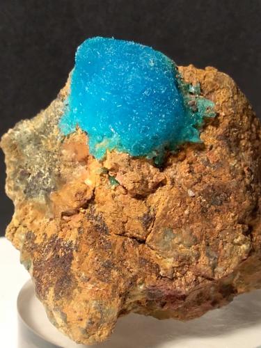 Calcantita<br />Boccheggiano Mines, Montieri, Grosseto Province, Tuscany, Italy<br />78 x 61 mm<br /> (Autor: Sante Celiberti)