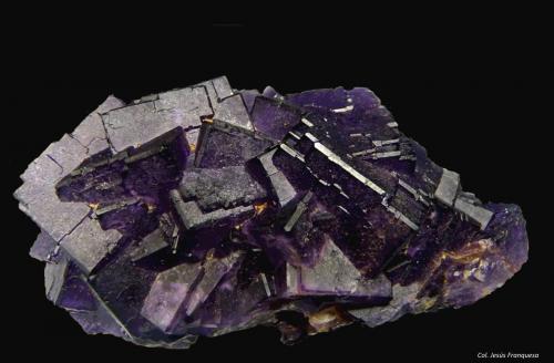 Fluorita.<br />Taourirt, Provincia Taourirt, Región Oriental, Marruecos<br />70x40 mm.<br /> (Autor: Jesus Franquesa Baucells)