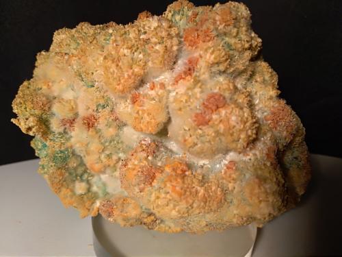 Calcantita, Pickeringita, Botryogenita<br />Fenice Capanne Mine, Massa Marittima, Grosseto Province, Tuscany, Italy<br />102 x 75 mm<br /> (Autor: Sante Celiberti)