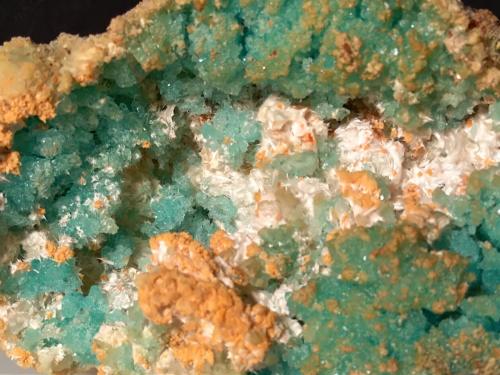 Calcantita, Pickeringita, Botryogenita<br />Fenice Capanne Mine, Massa Marittima, Grosseto Province, Tuscany, Italy<br />102 x 75 mm<br /> (Autor: Sante Celiberti)