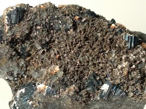 Bournonita, Pirita<br />Baia Sprie Mine, Baia Sprie, Maramures, Romania<br />148 x 143 mm<br /> (Autor: Sante Celiberti)