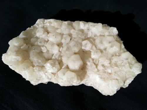 Calcite with Pyrite<br />Wuyi tunnel north (construction site), Wuyishan, Nanping Prefecture, Fujian Province, China<br />12 x 6 cm<br /> (Author: Volkmar Stingl)