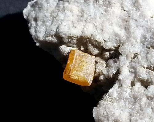 Wulfenite<br />Haiming, Imst District, North Tyrol, Tyrol/Tirol, Austria<br />5 x 4 cm<br /> (Author: Volkmar Stingl)