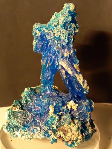 Calcantita<br />Niccioleta Mine, Massa Marittima, Grosseto Province, Tuscany, Italy<br />82 x 53 mm<br /> (Autor: Sante Celiberti)