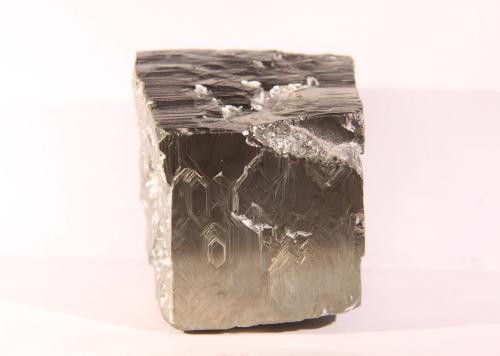 Pyrite<br />Mina Ampliación a Victoria, Sierra de Alcarama, Navajún, Comarca Cervera, La Rioja, España<br />36mm x 42mm x 32mm<br /> (Author: Firmo Espinar)