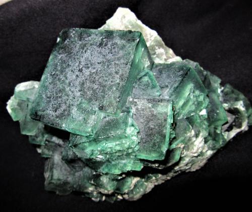 Fluorite<br />Mandrosonoro, Ambatofinandrahana District, Amoron'i Mania Region, Fianarantsoa Province, Madagascar<br />15x9x12 cm<br /> (Author: Joseph DOliveira)