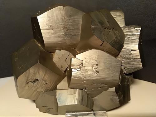 Pyrite<br />Gavorrano Mine, Gavorrano, Grosseto Province, Tuscany, Italy<br />138 x 128 mm<br /> (Author: Sante Celiberti)