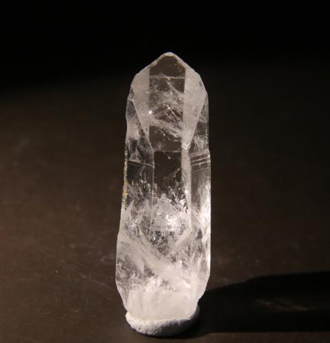 Quartz<br />Segovia, Nordeste, Departamento Antioquia, Colombia<br />19mm x 55mm x 17mm<br /> (Author: Firmo Espinar)