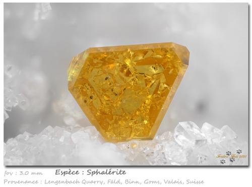 Sphalerite<br />Lengenbach Quarry, Fäld, Binn Valley (Binntal), Wallis (Valais), Switzerland<br />fov 3.0 mm<br /> (Author: ploum)