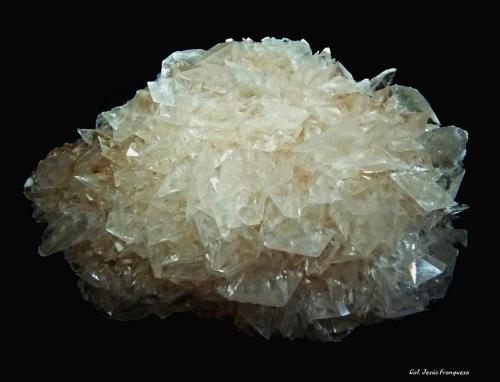 Calcita.<br />Canteras de mármol, Estremoz, Distrito Évora, Província Alentejo Central, Región Alentejo, Portugal<br />80x55 mm.<br /> (Autor: Jesus Franquesa Baucells)