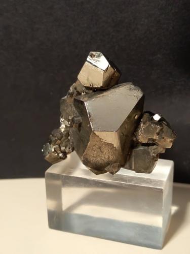 Pyrite<br />Gavorrano Mine, Gavorrano, Grosseto Province, Tuscany, Italy<br />35 x 31 mm<br /> (Author: Sante Celiberti)