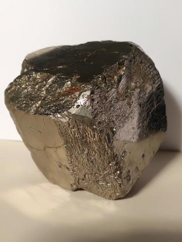 Pyrite<br />Gavorrano Mine, Gavorrano, Grosseto Province, Tuscany, Italy<br />56 x 50 mm<br /> (Author: Sante Celiberti)