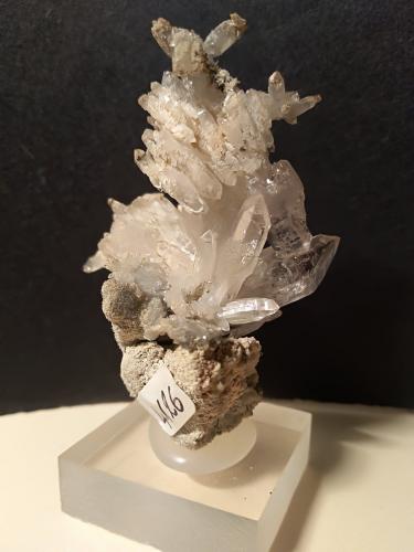 Quartz<br />Fenice Capanne Mine, Massa Marittima, Grosseto Province, Tuscany, Italy<br />58 x 43 mm<br /> (Author: Sante Celiberti)